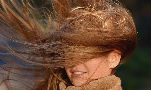 Human Hair Female Girl Wind Person Hair Flying